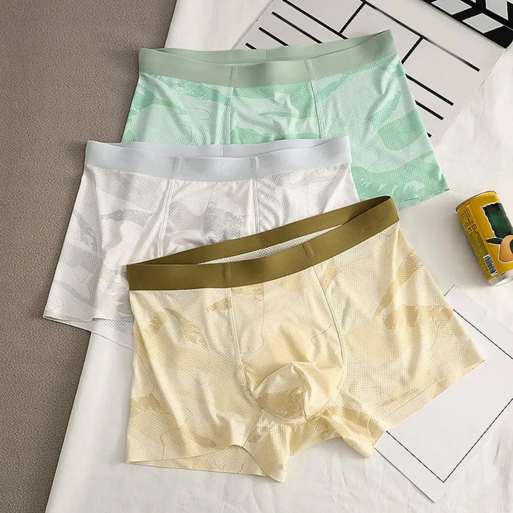 Boxershorts masculino boxer shorts boxer calcinha masculina roupa interior homem algodão sexy para masculino família u-convexo calcinha ﻿