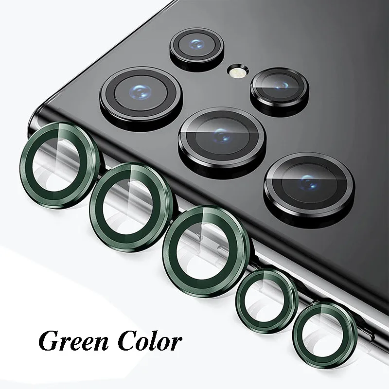 Kameraobjektivschutz für Samsung S25 S26 Ultra S24 S23 S22 Ultra Hülle Gehärtetes Glas Schutzfolie Titanlegierung Ring Handy-Zubehör – Detail 5