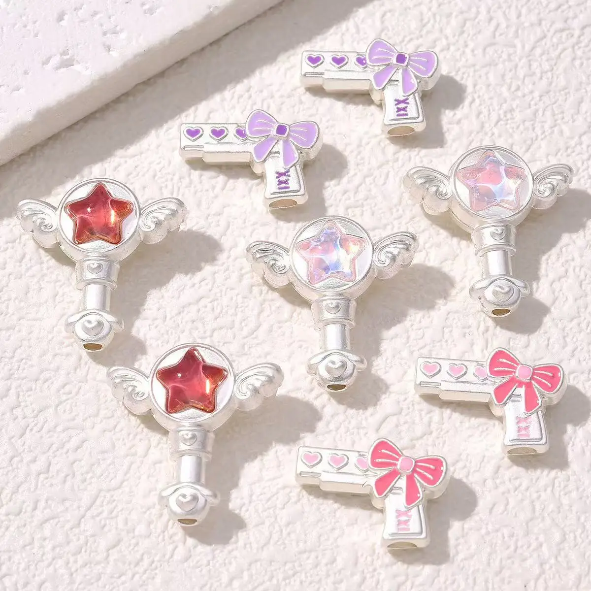 

Princess OB11 GSC Doll House Accessories Fairy Stick Magic Stick Gun Simulation Miniature Doll Props 1/12BJD Obitsu11 Dollhouse