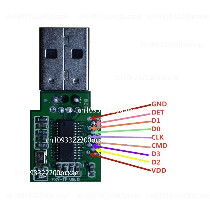 Write protection anti-virus U disk USB stick motherboard Card reader programming flying wire data recovery