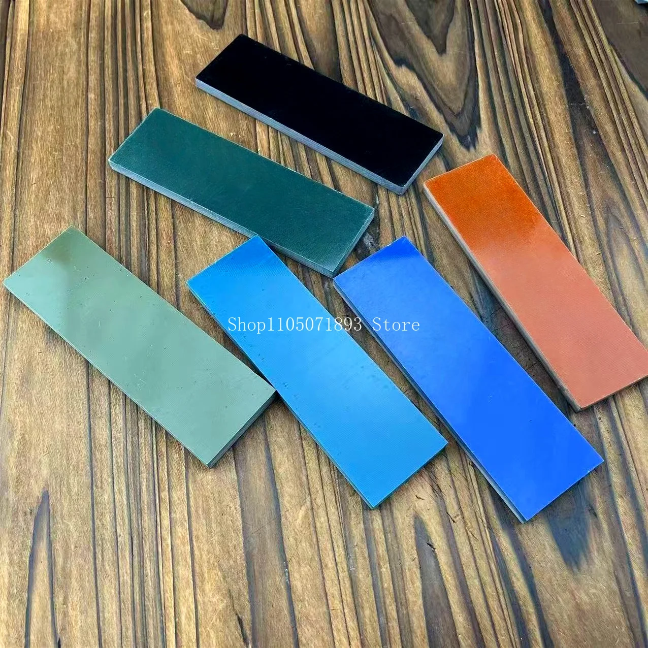 1PC Handmade Patch Material Multi Color Composite Handle Material Knife G10 Handle DIY G10 Tool Patch Accessories 160X50X8MM