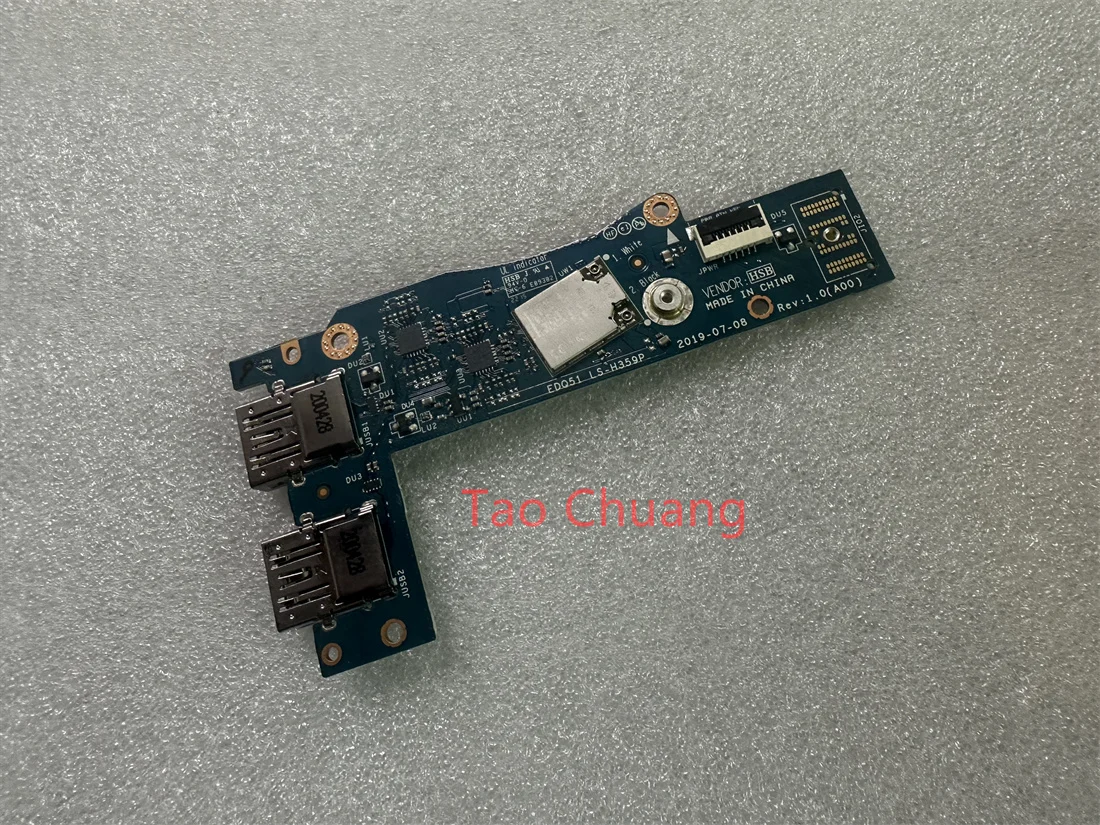 FOR DELL Alienware M15 R2 Wireless WIFI USB Board 0P2RHV EDQ51 LS-H359P