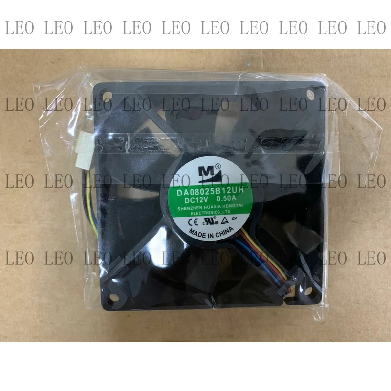 MY for YM DA08025B12UH DC12V 0.50A 80*80*25MM cooling fan 4pin