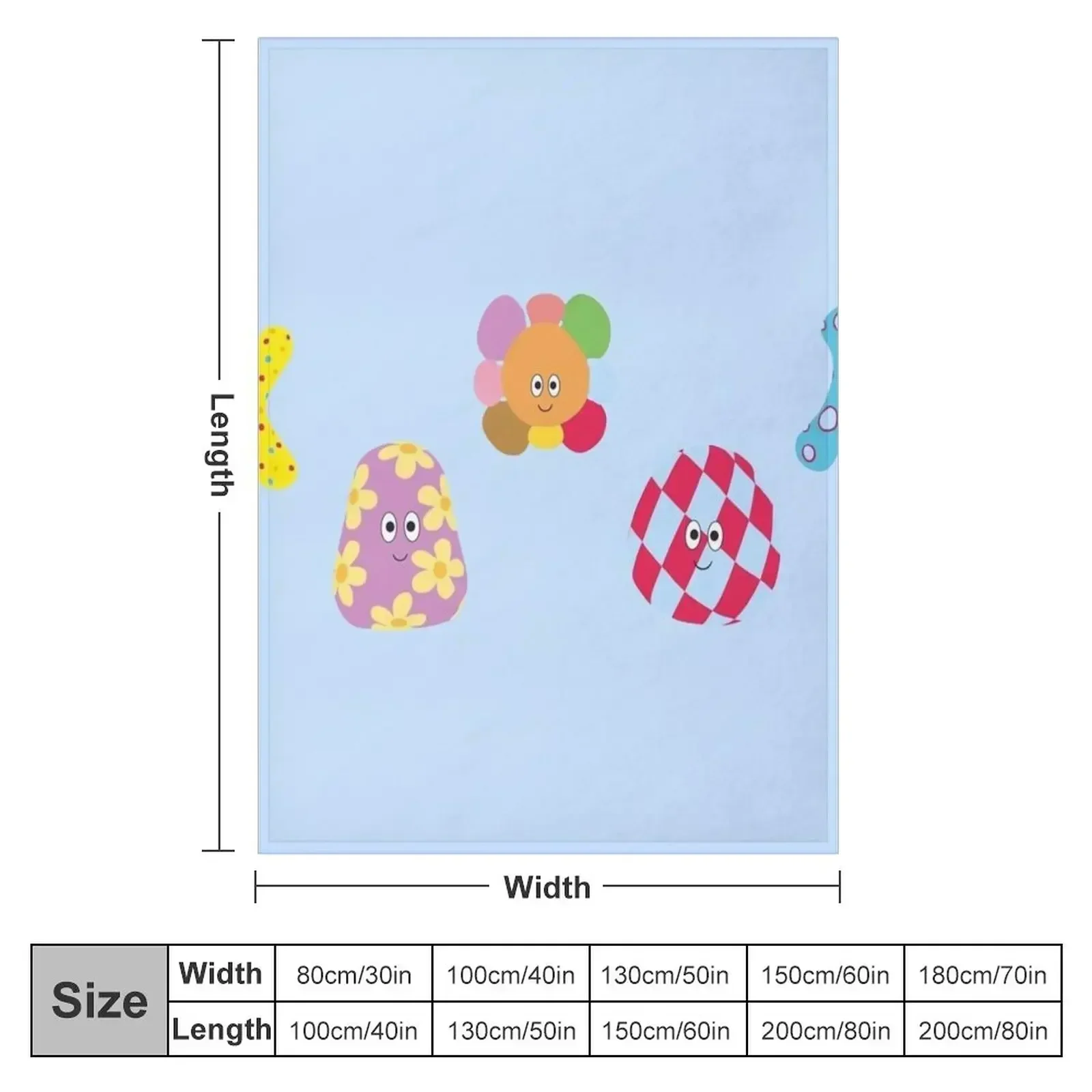 The Haahoos In the night garden Throw Blanket couch cozy soft plush fuzzy picnic outdoor blanket