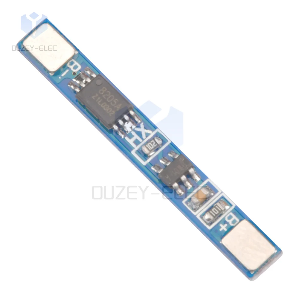 1S 3.7V 2.5A Batterie Au Lithium Chargeur Protection Conseil PCB Surcharge Surcharge Li-ion Prot￩ger Module Am￩liorer l'￩quilibre