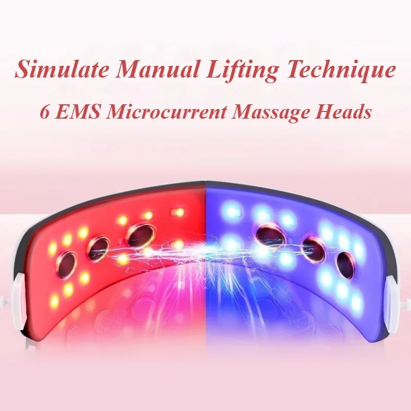 マイクロカレント美顔器 美顔スリム化 顎縮小 高周波美容器 二重あご除去 フェイシャル機器