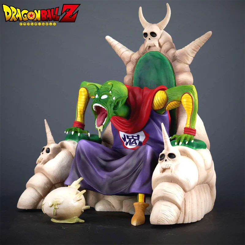 Large 30cm New Anime Dragon Ball Z Figure Sitting Spit Egg Piccolo Model Sculpture Youth Piccolo Ornaments Collection Boy Gift