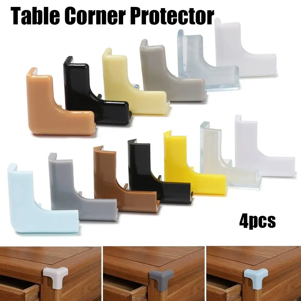 4PCS Baby Safety Kids Security Table Corner Protector Corner Guards Anticollision Strip Edge Protection