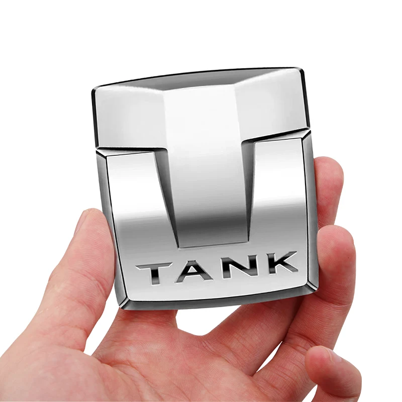 

For Tank Metal Electroplating Special Automobile Decoration Modification 300 400 Hi4-T500 Car Sticker Exterior Parts