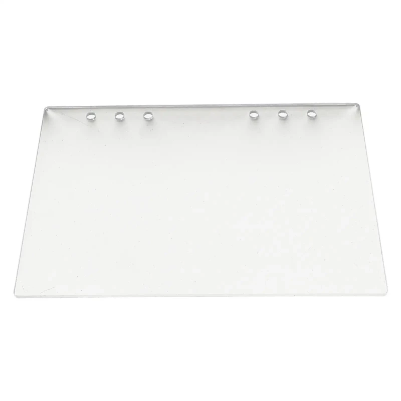 Binder Cover Acrylic Notebook A5 Organizer Notepad Filling for Protector Office