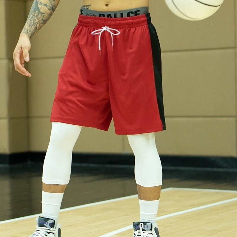 

Basketball Training Shorts Men's Summer Loose Breathable American Trend Thin Sports Shorts Running Yoga Outdoor Activities Moto