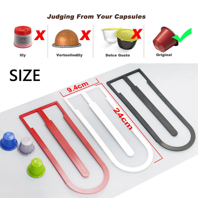 Coffee Capsule Holder Tower Stand for 10 Nespresso Capsules Storage Soporte Capsulas Nespresso Coffee Pod Holder 1PCS