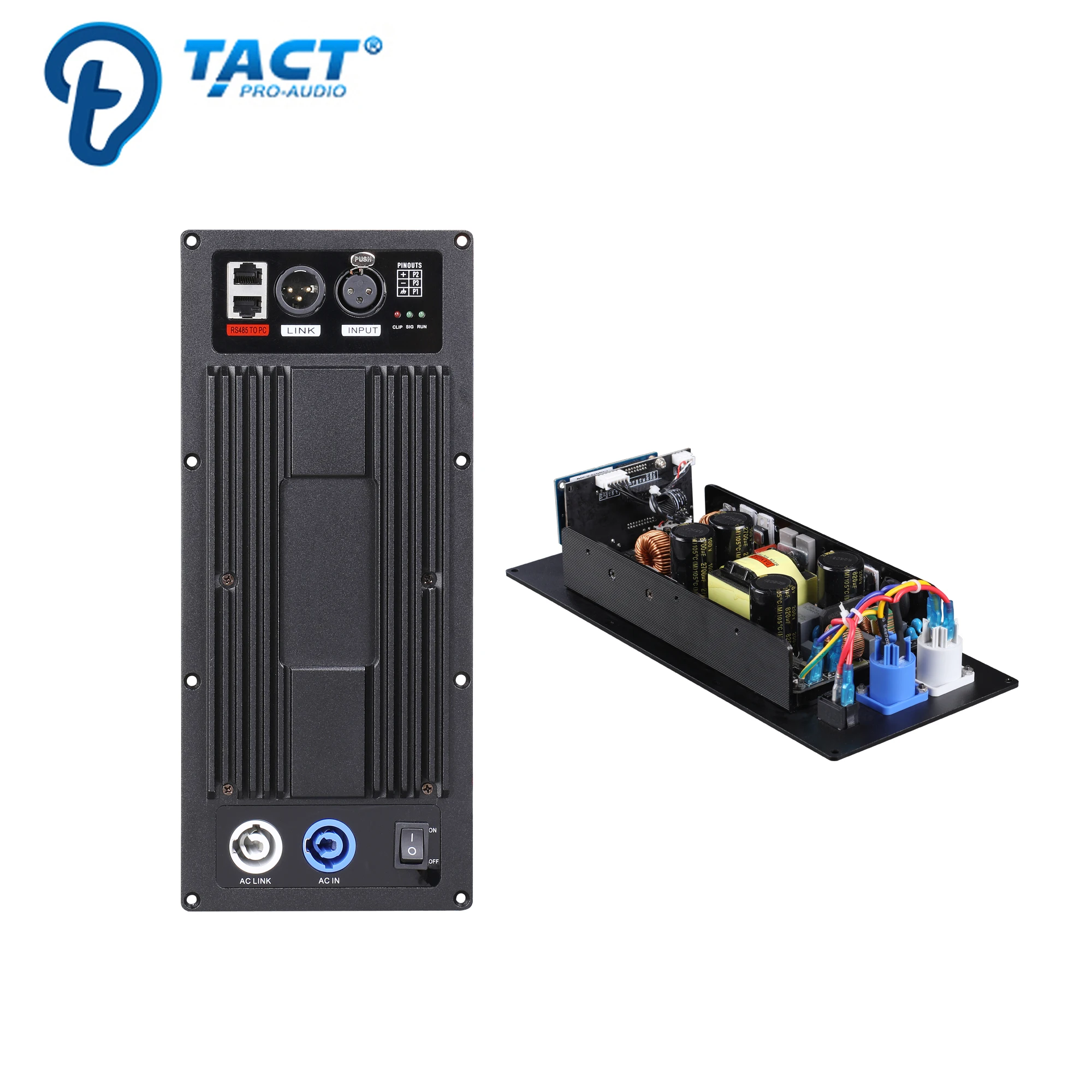 Активная линейная акустическая система TACT L212-P с двумя 12-дюймовыми динамиками, 1400 Вт, 50 Гц-20 кГц, профессиональная сценическая звуковая система