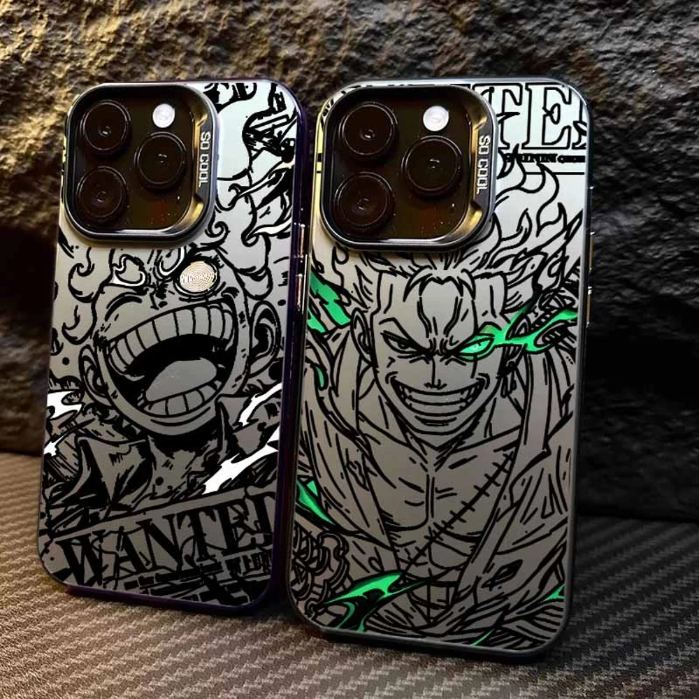 One Piece Coole Luffy Zoro Hüllen für Xiaomi Redmi Note 15 14 13 12 11E 11S 11 Pro Plus Lite Max Bunte Weiche Handyhülle