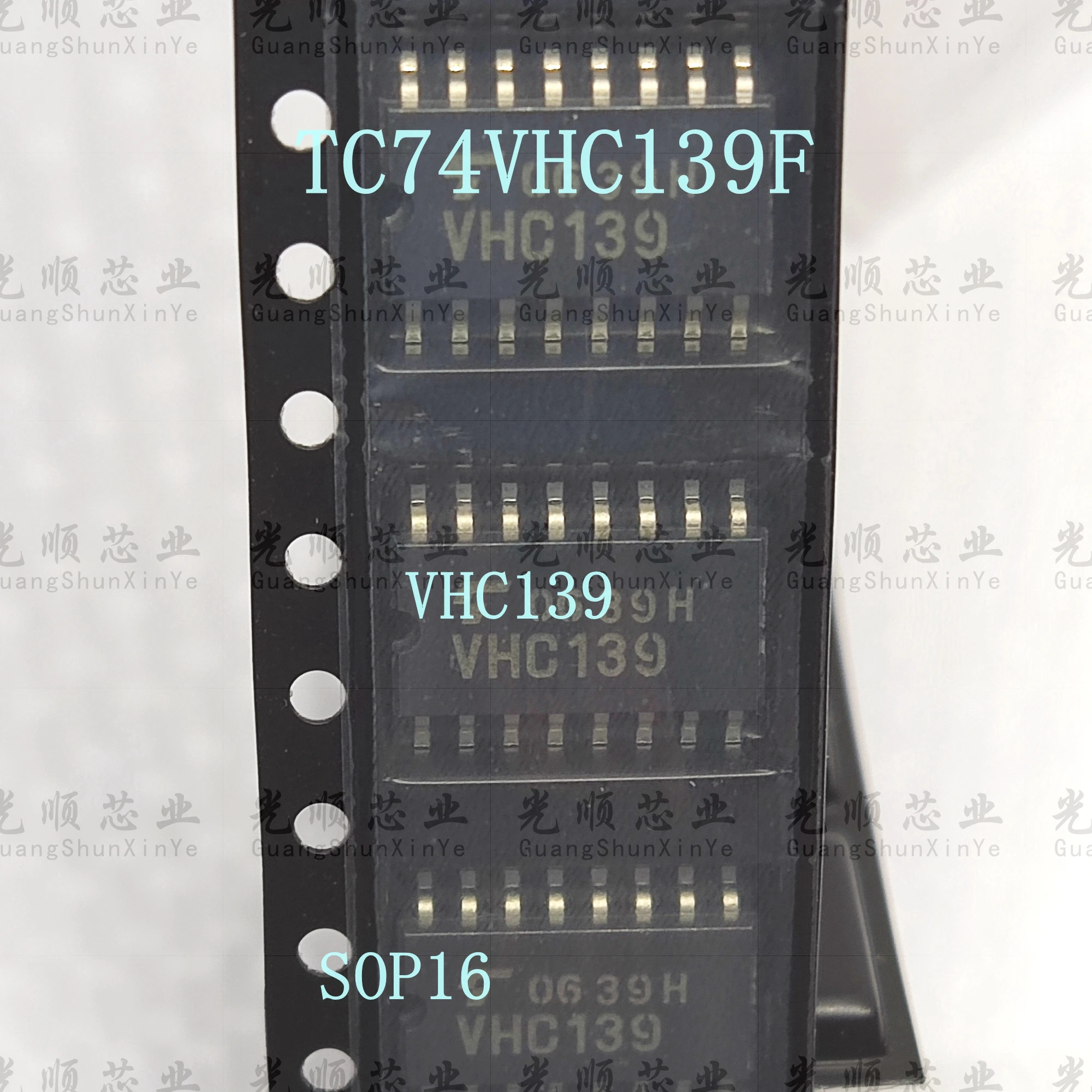 5PCS   TC74VHC139F    SOP16  sop5.2   INSTOCK