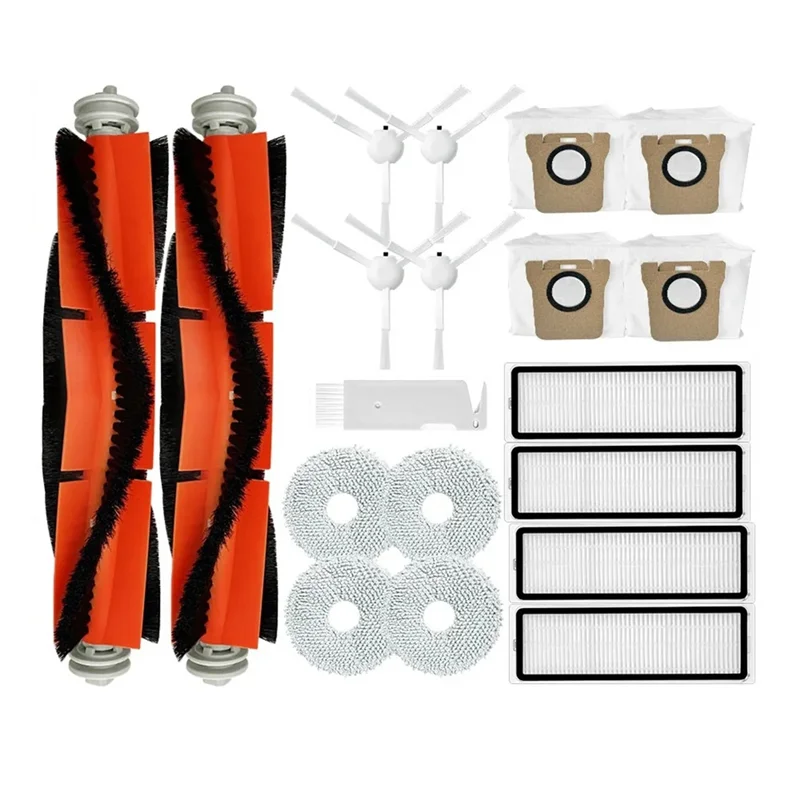 A94E-para Dreame Bot L10 Ultra Robot aspirador de repuesto Cepillo Lateral principal filtro Hepa bolsa de polvo paño de trapo de fregona