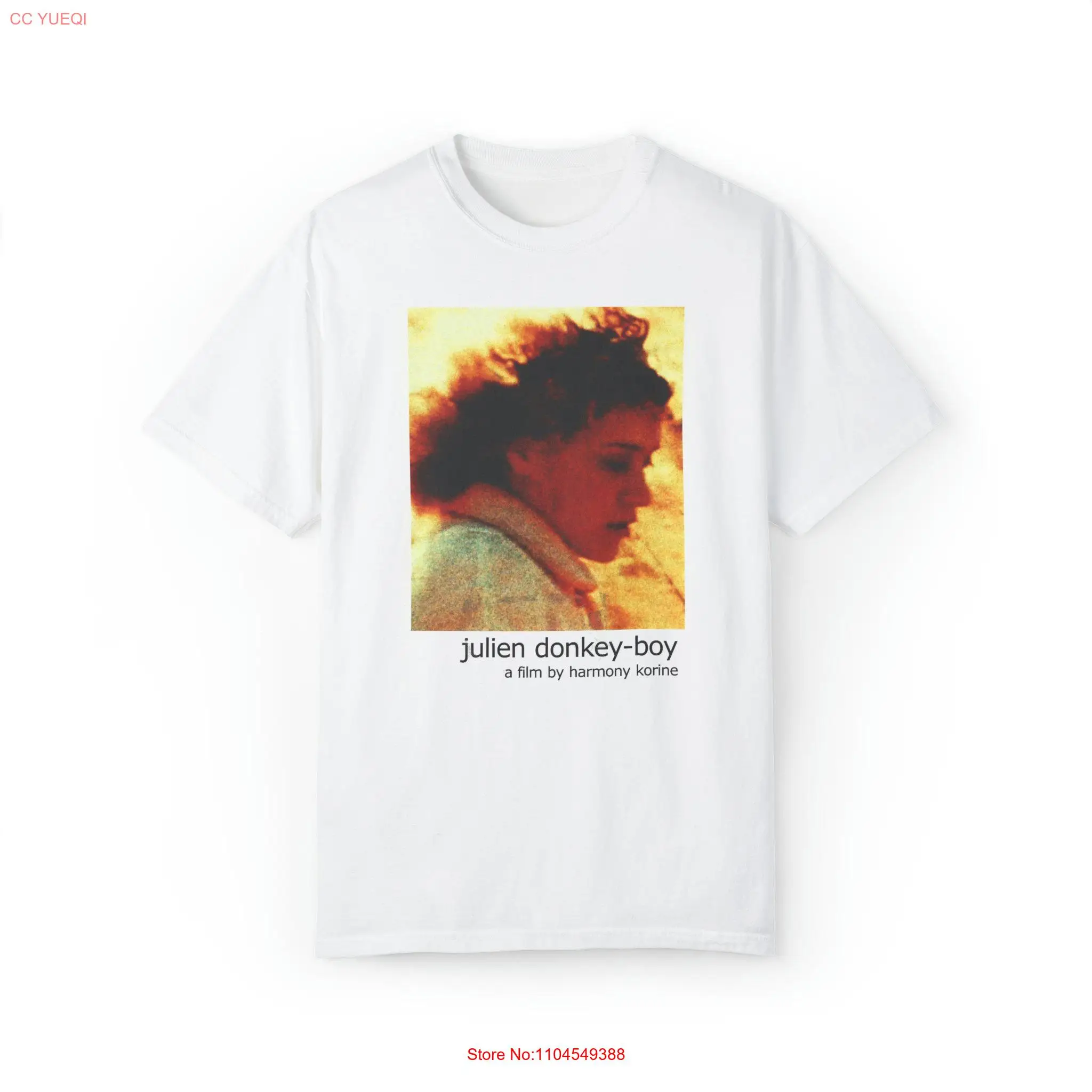

Julien Donkey Boy T shirt Cult Film Harmony Korine Comfort Colors long or short sleeves