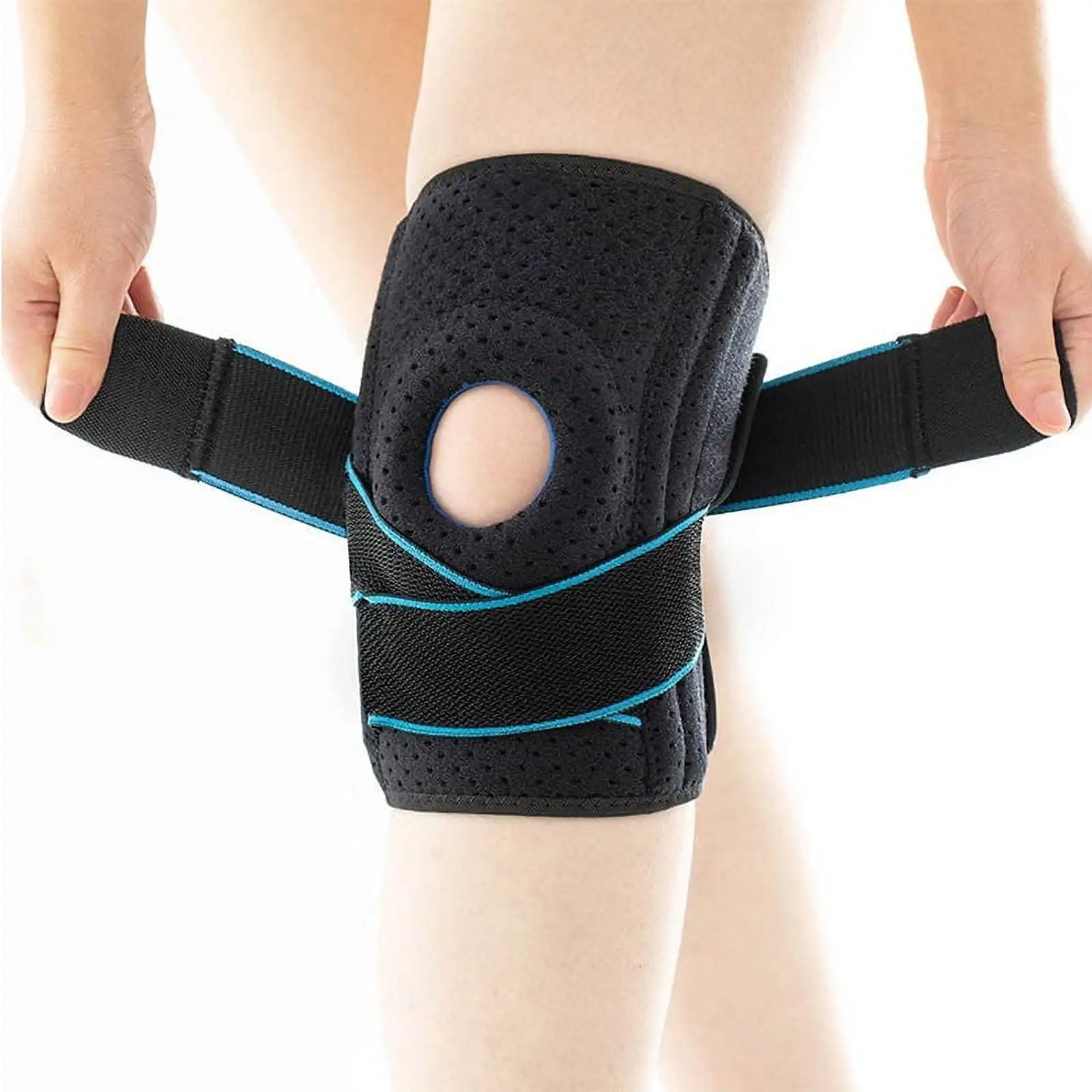 

1pcs Knee Braces for Knee Pain Men & Women with Patella Gel Pad Side Stabilizers, Arthritis, Meniscus Tear, ACL, Relief, Running