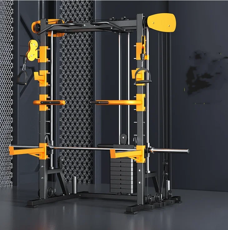 Squat rack professional free bench press rack multifunctional home frame gantry gym barbell rack fitness equipment