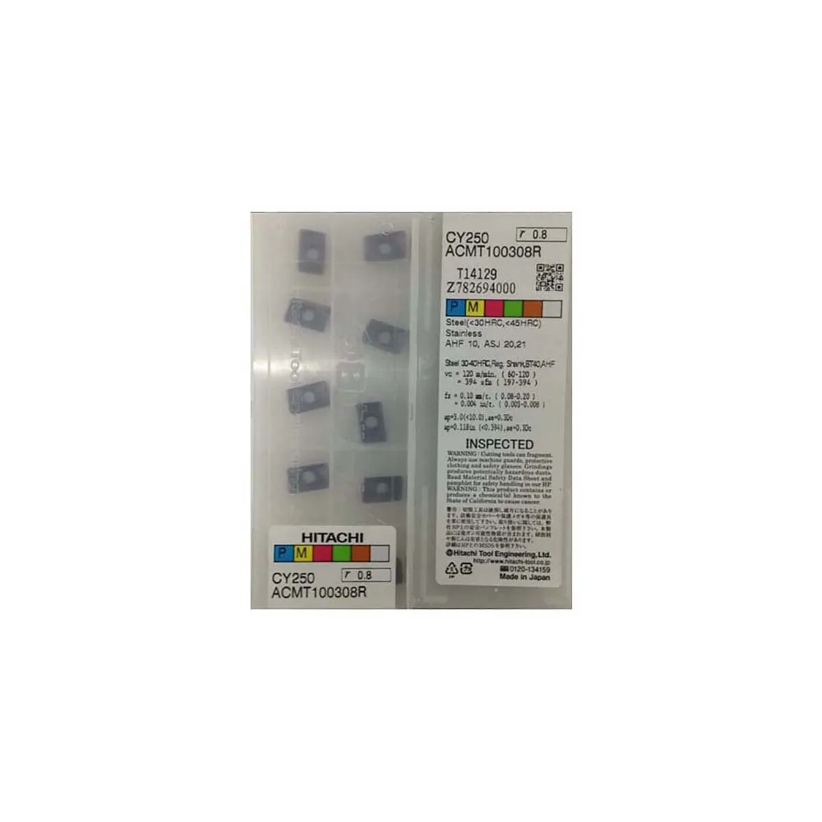 

100% Original ACMT100308R CY250 Milling Inserts