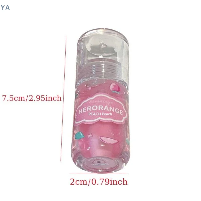 

[MP]HERORANGE 1/3Pcs Fruit Flavored Lip Oil Moisturizing Lip Balm Lip Gloss Lip Primer Lip Care Makeup