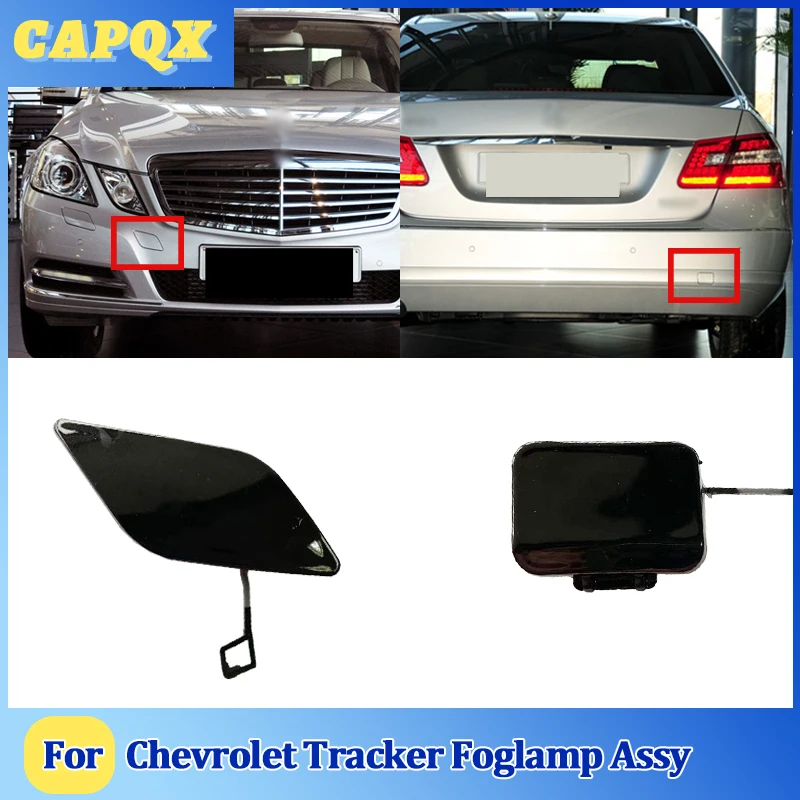 For Benz E260 E300 E200  2009 10 11 12 13 Bumper Trailer Cover Tow Bracket Cover Bumper Tow Hook Cover Cap