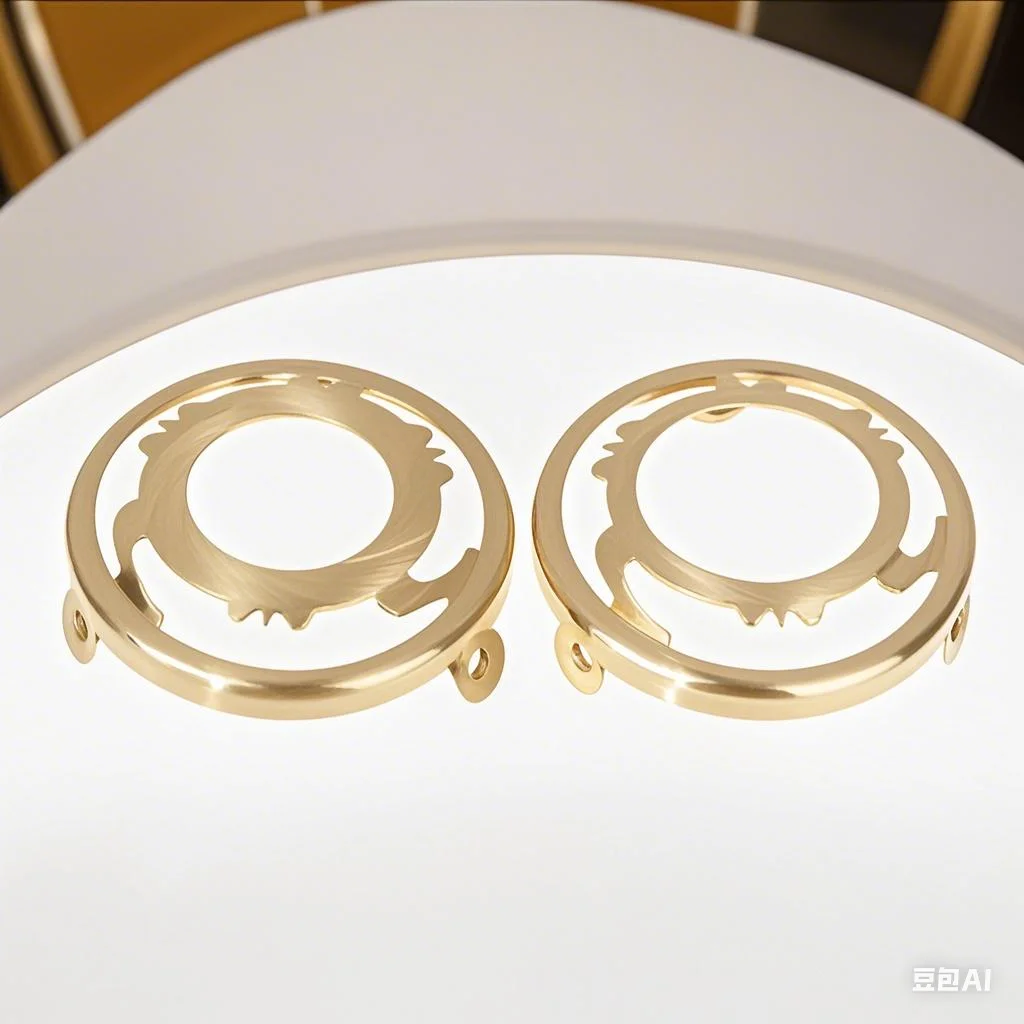 

1Pc Light Socket Brass Three Holes Ring E27 E14 Screw Lampshade Fixed Ring Holder Shade And Socket Connecter