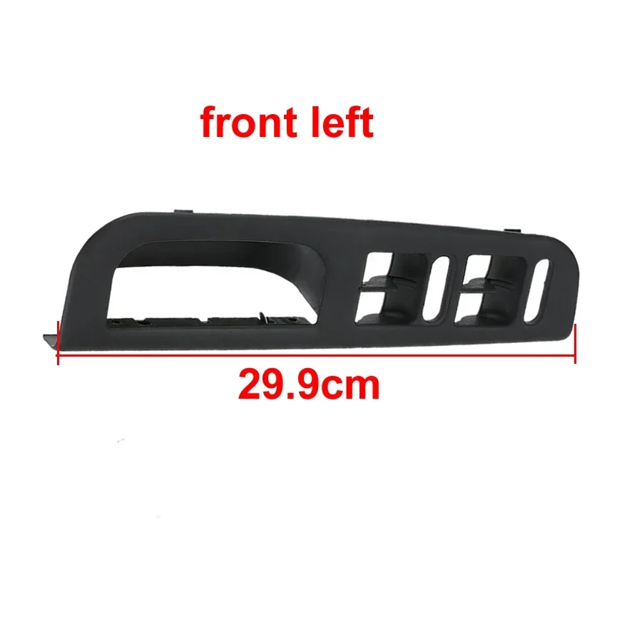 for Volkswagen VW Golf 4 Bora 2001-2007 Door Pull Grab Inner Handle Inside Door Panel Handles Black