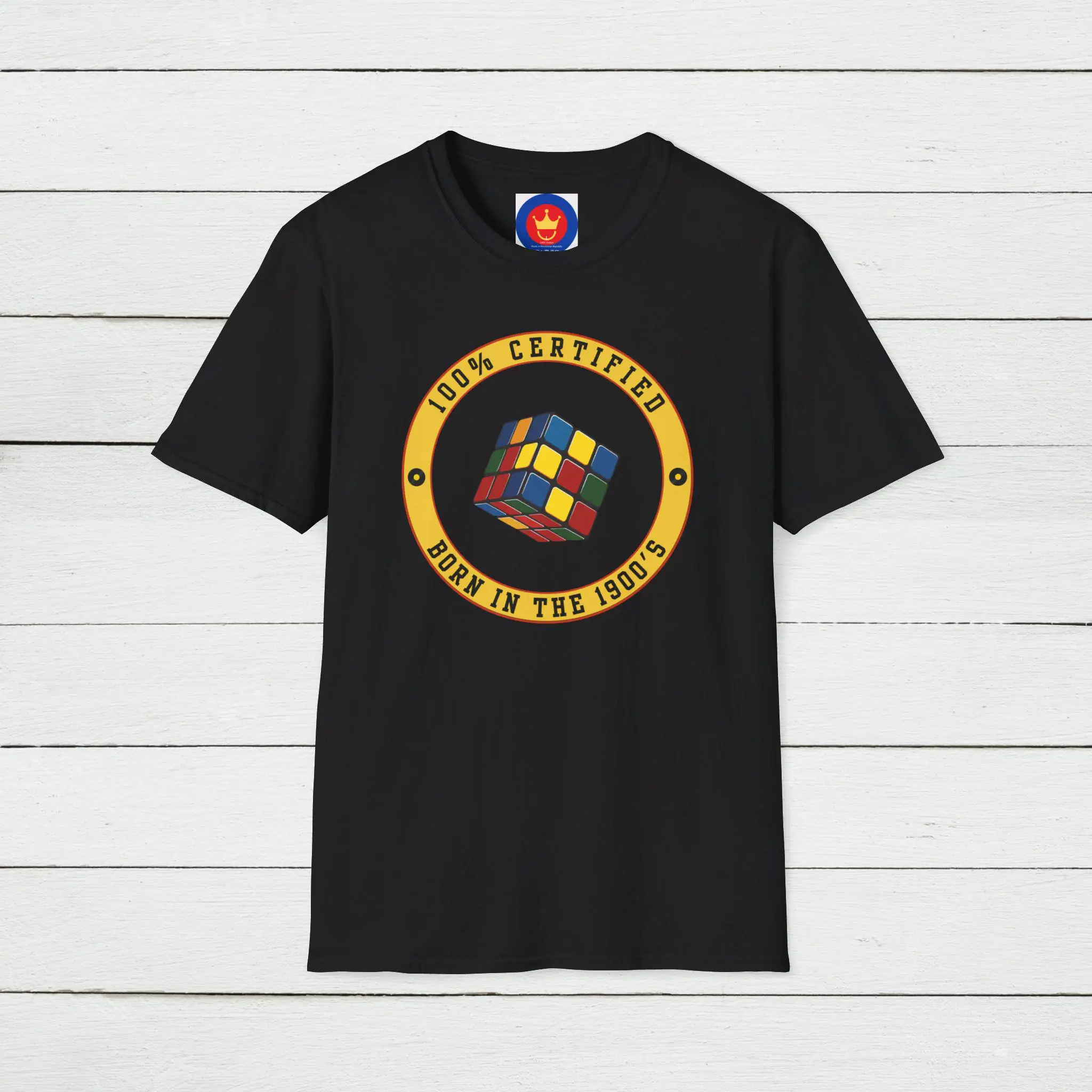 Футболка в стиле ретро «Рожденный в 1900-х годов», винтажная тема, ностальгический дизайн, модная гордость 20-го века, забавная одежда с возвратом