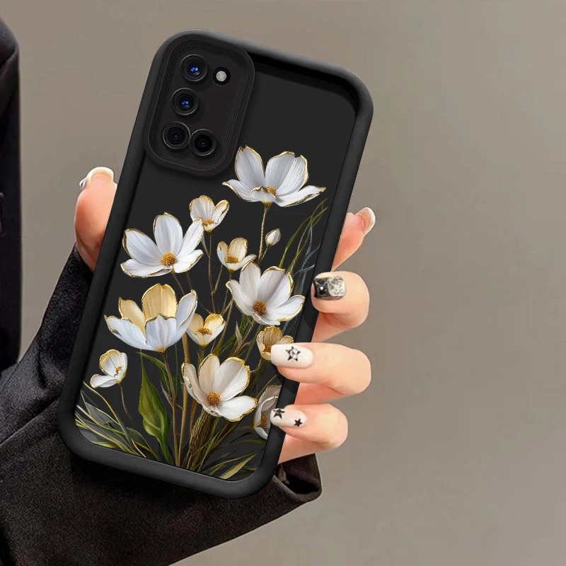Cassa del telefono Per Xiaomi Redmi Nota 13 5G 14 Pro 12 Turbo 11S 11T 11 Pro Plus 10S 9S 9 4G Fiore di Lusso Morbido Silicone Opaco copertura