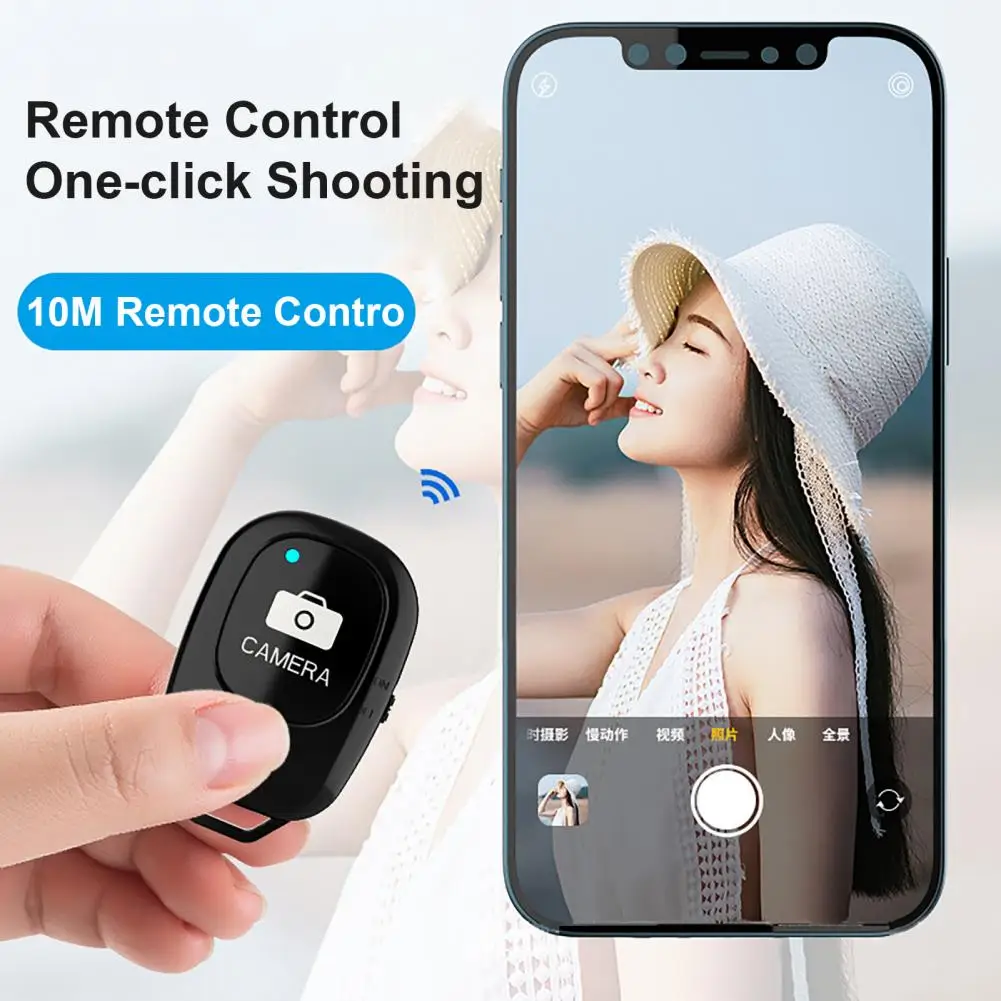 Reliable Long Service Life Sensitive Phone Remote Control Adapter Lightweight Bluetooth-compatible Remote Control
