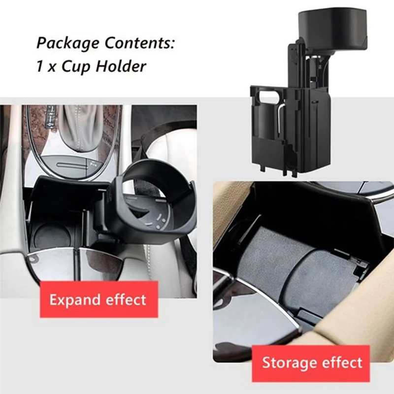 

A2116800014 Center Console Cup Holder Water Cup Holder Car for Mercedes-Benz E-Class C219 W211 S211 CLSA87I