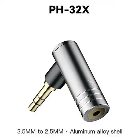 Cayin PH-32X adapter cable 3.5mm male to 2.5mm female balanced adapter