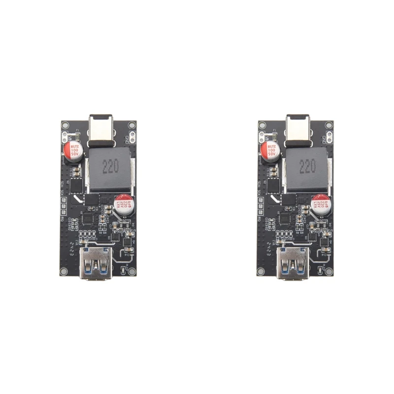 2X DC6-30V 140W Multi-Protocol Smart Fast Charging Module Supporting QC4.0+/5.0 PD FCP SCP SFCP AFC Fast Charger Board