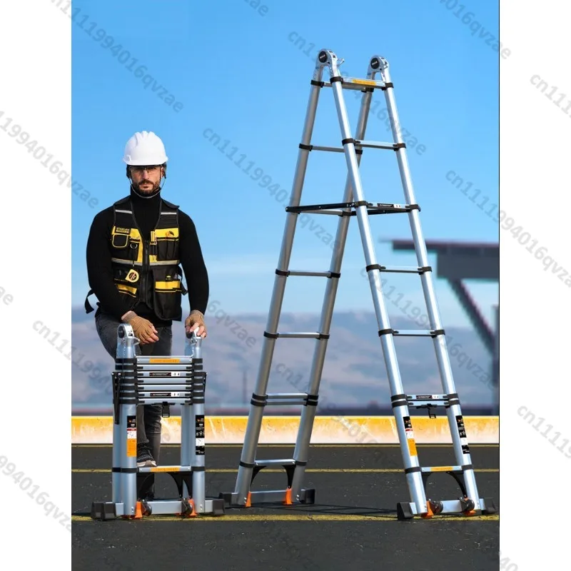 Telescopic Ladder Multifunctional Ladder Household Folding Ladder