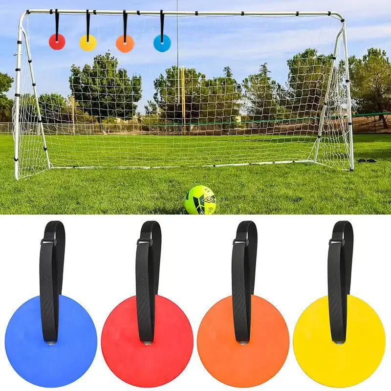 

Цветная мишень для футбольных ворот: тренировочное оборудование для отработки ударов в футболе, лакроссе, бейсболе, американском футболе.