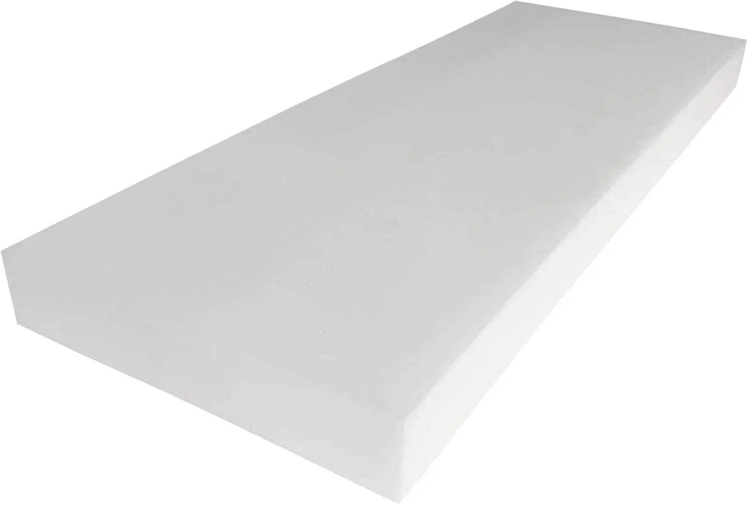 Mousse Haute Densité pour Chaises de Salle à Manger, Coussin de Chaise Carré, Remplacement de Coussin de Siège de Banc, 5 "x 24" x 96"