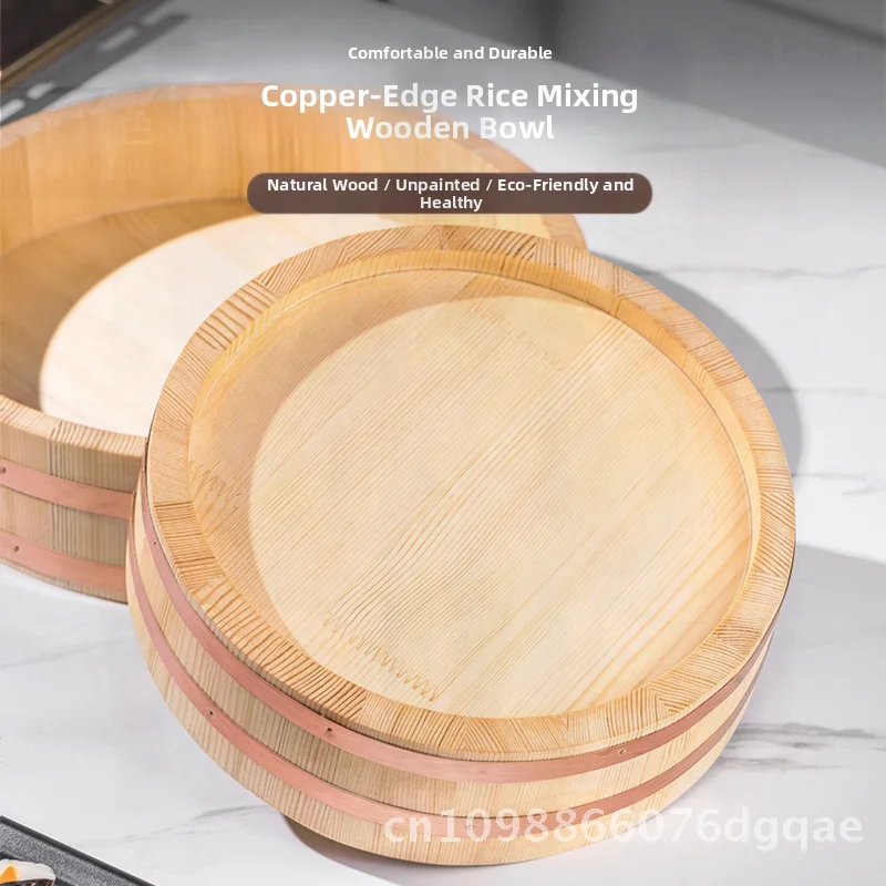 pot-a-sushi-bibimbap-de-style-japonais-et-coreen-baril-de-cuisson-de-riz-a-bord-en-bois-et-cuivre-pour-usage-commercial-et-domestique-moderne-et-minimaliste