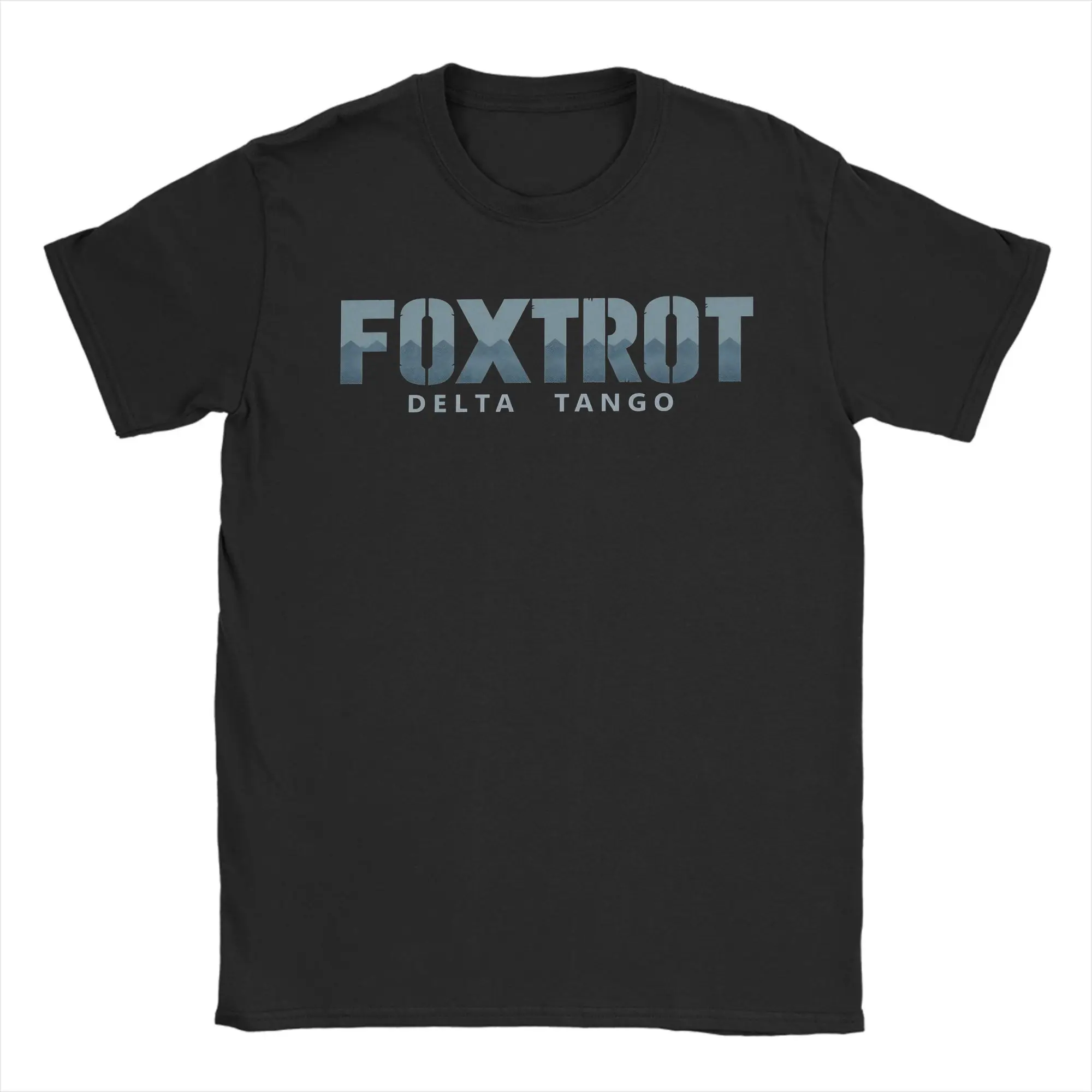 Novelty Foxtrot Delta Tango T-Shirts Men O Neck Pure Cotton T Shirts Democrat Short Sleeve Tee Shirt Big Size Clothing