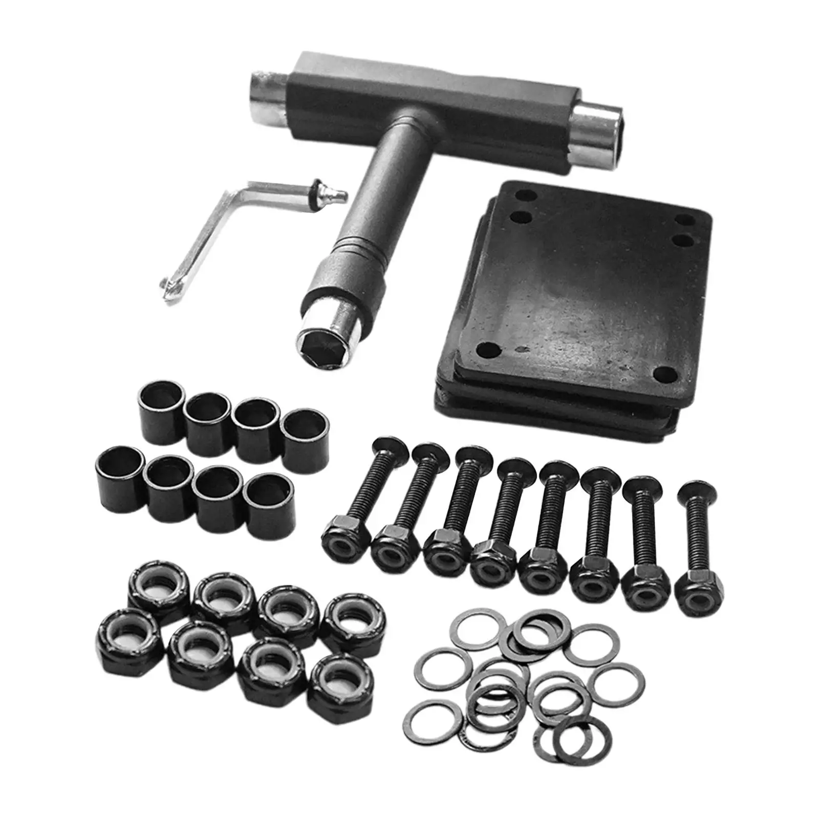 Set Roda Skateboard, Set Roda dan Bantalan Skateboard, Perlengkapan Skateboard