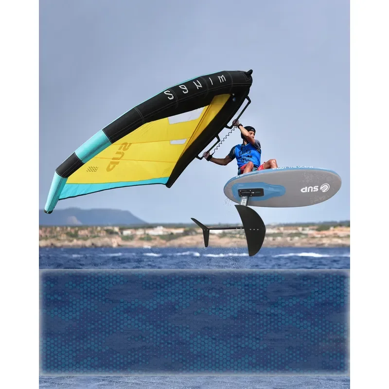 E SUP Hydrofoil Inflatable Carbon Fiber Stand up Paddle (SUP) Board FOIL Model for Offshore Waters