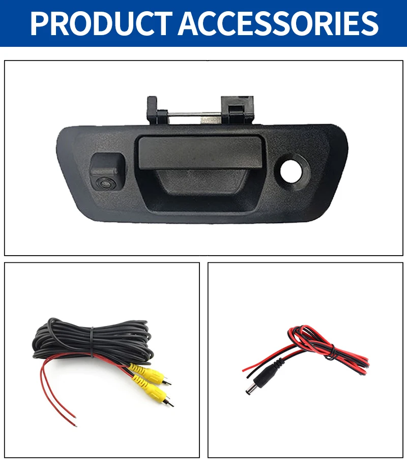 CCD NTSC Auto Rückansicht Reverse Backup Kamera Heckklappe Griff Rückansicht Kamera Für Nissan Navara D23 NP300 2015 2016 2017 2018 – Detail 13