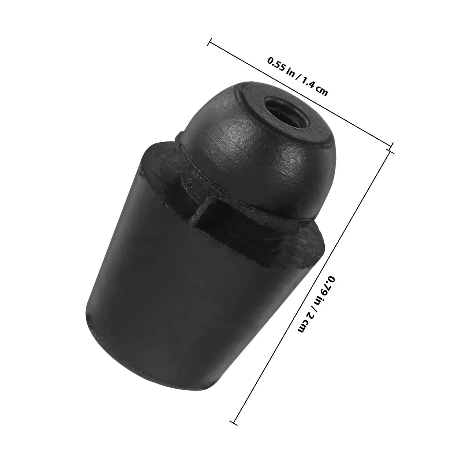 50Pcs Car Door Shock Absorber Rubber Gasket Bumper Protector Anti-Vibration Plug for Trunk Engine Hood Car Accessories