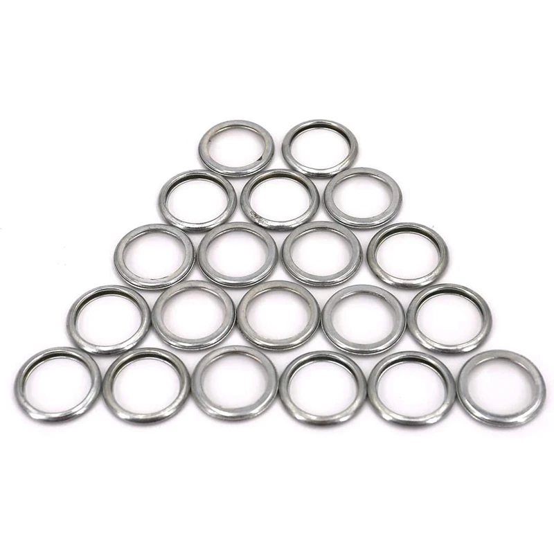 M16 Oil Drain Plug Gaskets Crush Washers Sealing Rings 803916010 For Outback Crosstrek Forester WRX BRZ Impreza (20 Pcs)