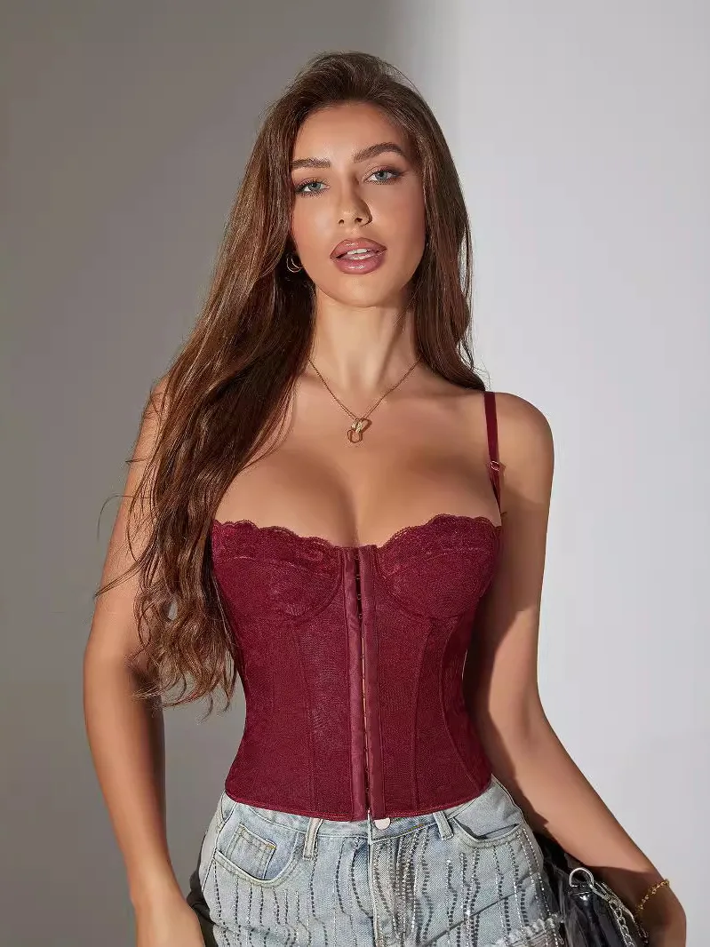 Gilet casual con cinturino colorato per donna Gilet da donna leggero e traspirante Street Sle Summer Faion Pure Color Tube Top