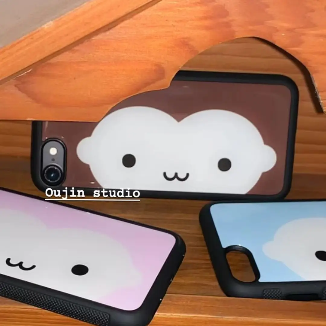 Kawaii Cartoon Cute Monkey Series Y2K Phone Case For Samsung S23 FE S24 Plus S26 Ultra S25 Edge Anti Drop Silicone Back Cover