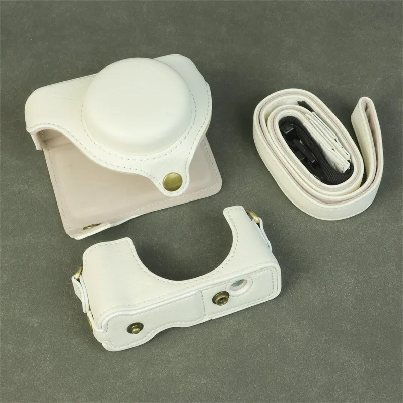 

Protective leather case, For Sony zv1m2 camera bag zv1f portable storage bag, Open battery directly