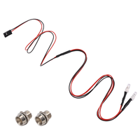 ABUM-2 LED Light Rear Light Car Tail Light For WPL C14 C24 B14 B24 B16 B36 Q60 Q61 Q62 Q63 Q64 Q65 RC Truck