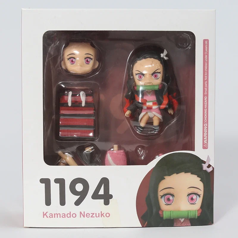 Kyoujurou 1541 Nezuko 1194 Tanjirou 1193 Uzui Tengen 1830 Figures Q Version Dolls Decor Toys