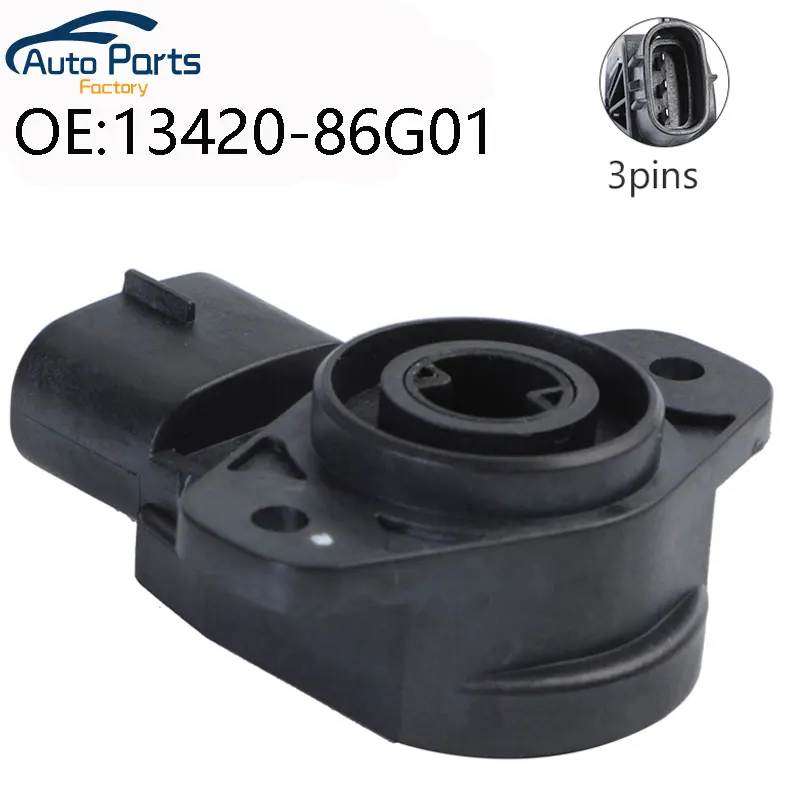 Nuovo sensore di posizione dell'acceleratore TPS con rotazione a sinistra per Suzuki Jimny Cervo Alto Hustle Every muslimate 1342086 g01